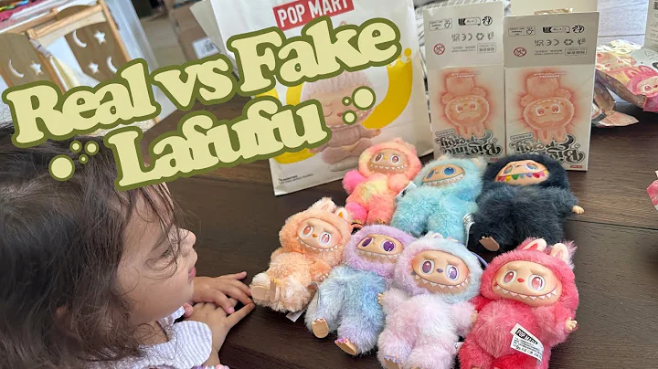 BOX OPENING: Lafufu Labubu Real VS Fake Comparison