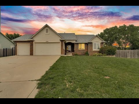 2206 E Myrtlewood Ct, Derby, KS home video tour