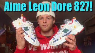 Aime Leon Dore New Balance 827 White Review! @WhatsTheHype.Landon
