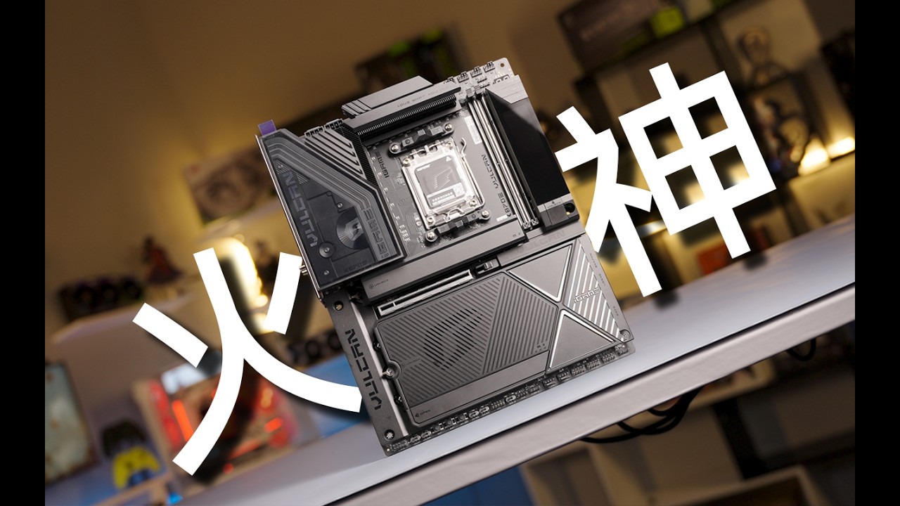 大陆系板厂顶级超频追赶之作！七彩虹X870E(火神) VULCAN OC详细测评