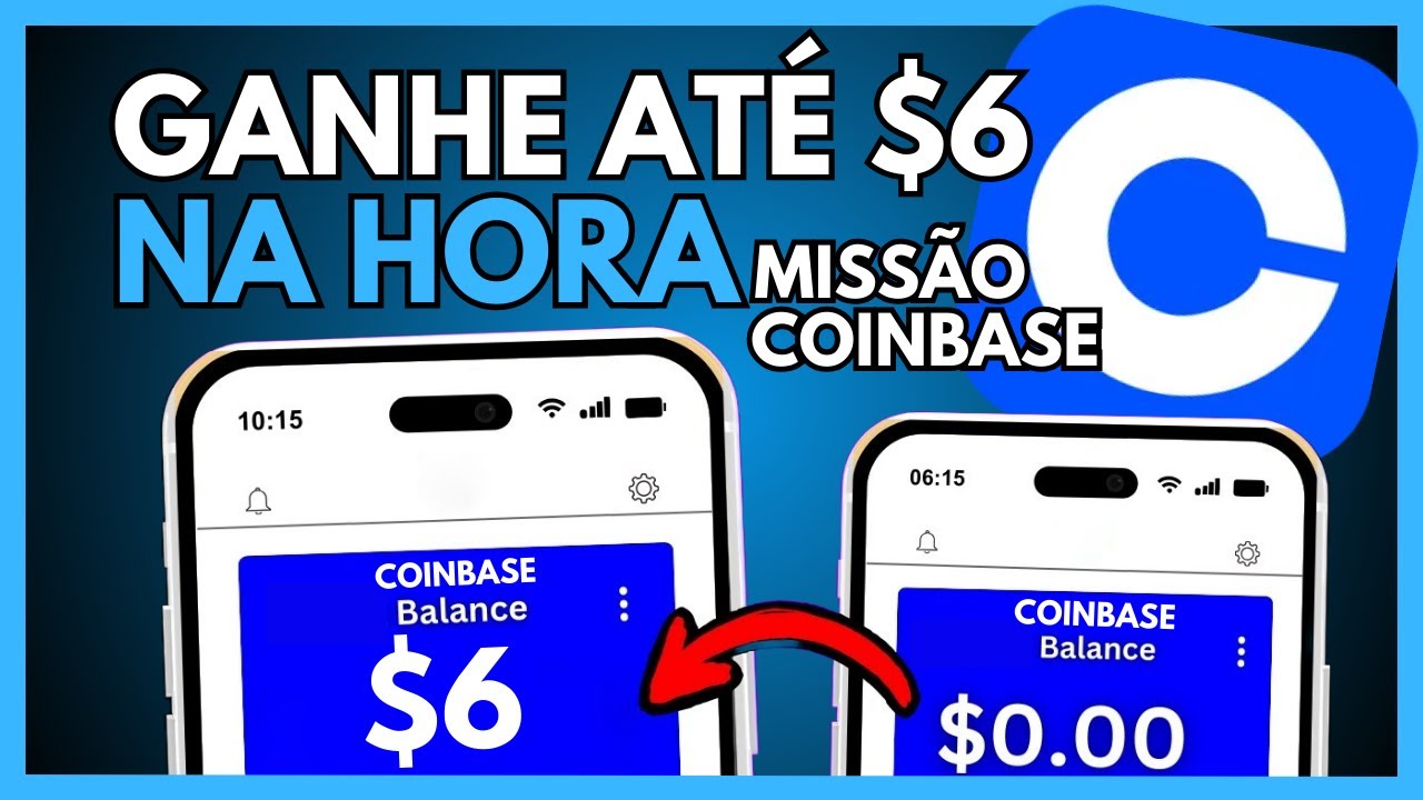 GANHE DINHEIRO RÁPIDO com a MISSÃO COINBASE WALLET