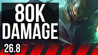 MORDEKAISER vs ILLAOI (TOP) | 80K damage, Good KDA: 16/3/9 | EUW Master | 26.8