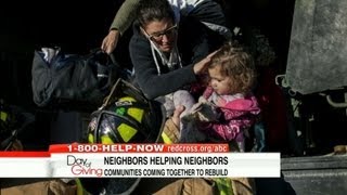 Overcoming Sandy: Beachfront Towns Burned, Flooded After Storm
