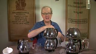 Best Vintage Coffee Maker? Sunbeam C50 Vacuum.  Coffee Kevin brews vacuum  coffee in a vintage Sunbeam maker. These coffee makers were ubiquitous in  kitchens across the US in the 1950s and