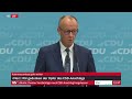 LIVE: Bundeskanzler Friedrich Merz äußert sich zum Personalwechsel im Kabinett