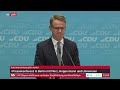 LIVE: Bundeskanzler Friedrich Merz äußert sich zum Personalwechsel im Kabinett