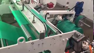HSWZ-900 garbage bag machine with two times V fold