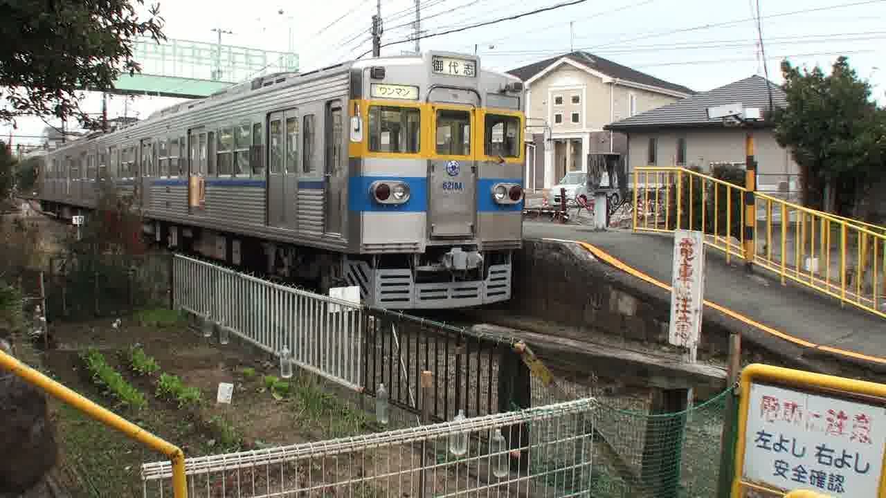 鉄道のある風景 熊本電鉄 菊池線 藤崎線 1 2 Jan 12 Landscape With Railway Youtube