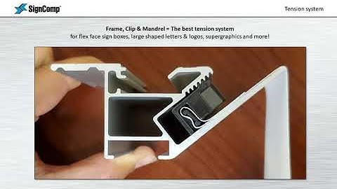 SignComp tension system demonstration