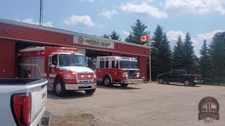 Central Elgin ON Fire - Pump 31, Rescue 33 & Tanker 32 Responding 