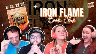 8: Iron Flame book club, ch. 22-36 | Between Pages & Friends Podcast