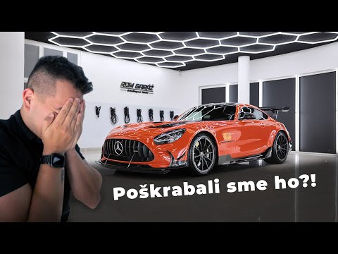 POŠKRIABALI SME AUTO ZA 500 000 EUR | MERCEDES AMG GT BLACK SERIES | RDM GARÁŽ