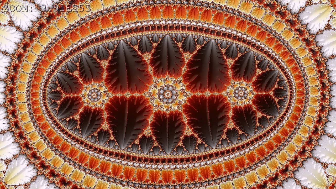 Deep Mandelbrot zoom #003 Magnification = 10^255 - YouTube