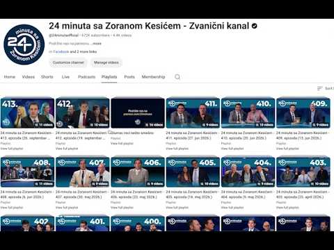 Kako pustiti celu epizodu - Playlist?