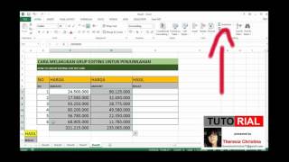 Sometimes a lot of data make us take more effort to the sum. we can do
auto-sum directly in bottom cell or last right column with group
editi...