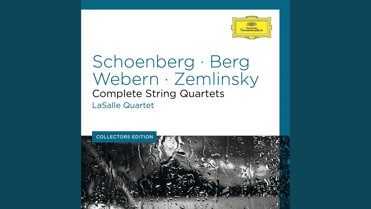 YouTubeでSchoenberg: String Quartet No. 3, Op. 30: 3. Intermezzo (Allegro moderato)を視聴 YouTubeでSchoenberg: String Quartet No. 3, Op. 30: 3. Intermezzo (Allegro moderato)を視聴