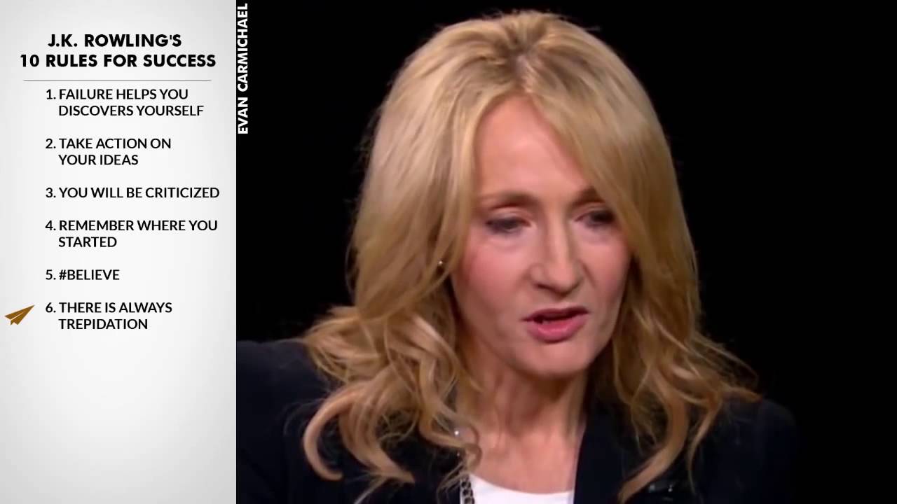 Mesmerizing Jk Rowling Top 10 Rules For Success Artwork Illustration Mesmerizing Jk Rowling Top 10 Rules For Success Artwork Illustration