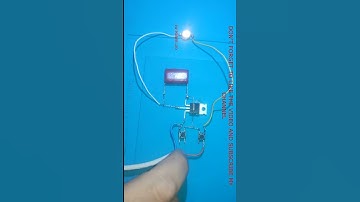 BUTTON CONTROLLED LED BRIGHTNESS ADJUSTMENT CIRCUIT WITH IRFZ44N MOSFET