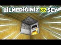 Minecraftta Bilmediğiniz 32 Şey