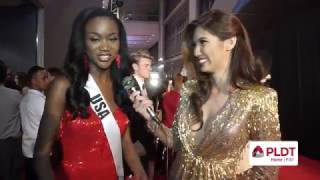 miss usa 2016 deshauna barber interview at 65thmissuniverse governors ball