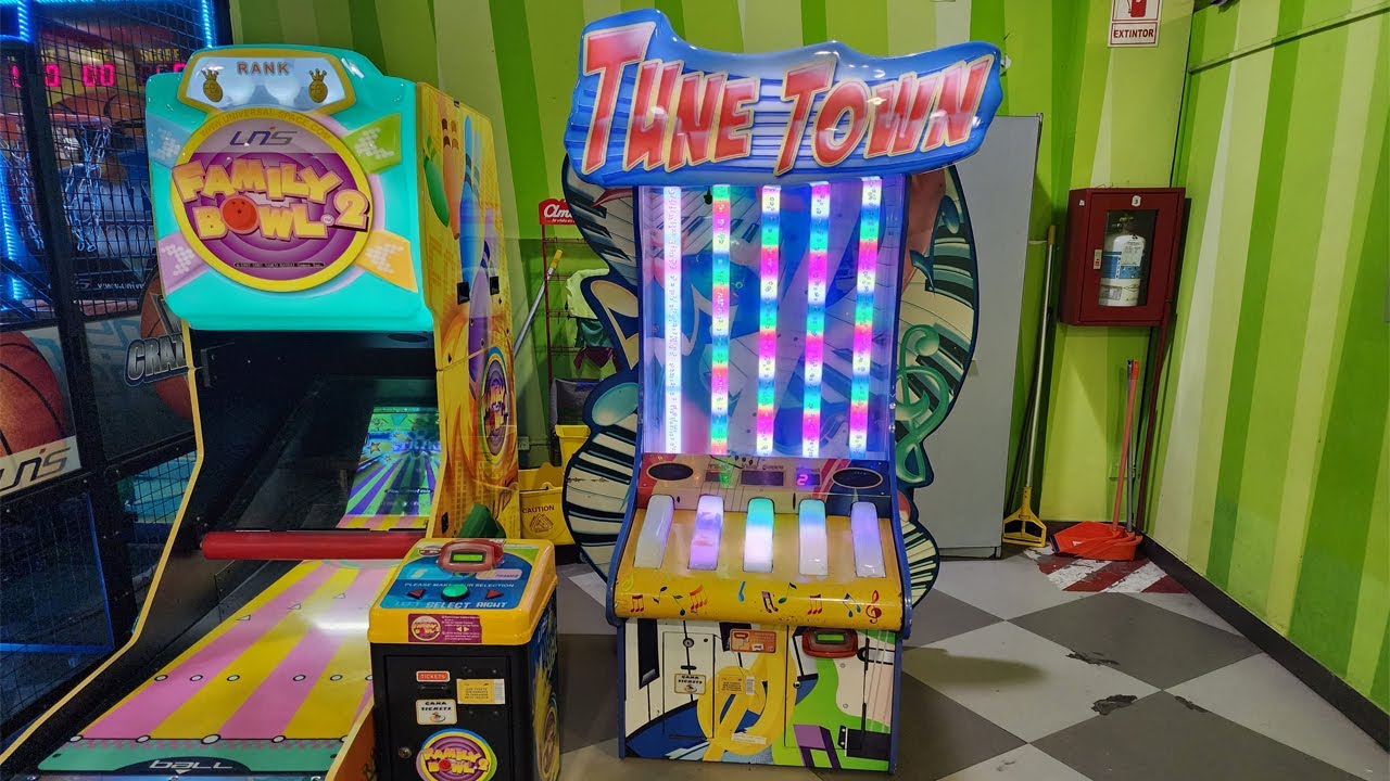 Tune Town Arcade - Demo and Gameplay - Coney Park, Lima, Peru 🇵🇪 - YouTube