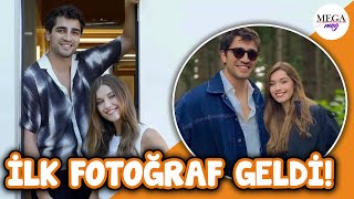 Afra Saraçoğlu Ve Mert Ramazan Demirden Set Karesi Geldi