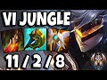 Vi Jungle vs Lee Sin [ OTP ] Lol Korea Challenger Patch 12.7 ✅