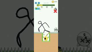 draw 2 save - save the dog ! draw one part -  (d.o.p) ! Line draw rescue. #shorts  #dop screenshot 4