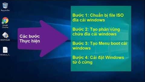 Hướng dẫn Cài đặt Windows 7-8-10 từ ổ cứng || không cần USB hay đĩa DVD