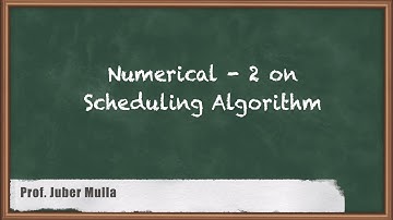 Numerical on Scheduling Algorithms 2 | Embedded Software | Embedded System and RTOS
