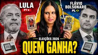 ELEIÇÕES 2026: LULA OU FLÁVIO BOLSONARO? O TAROT REVELOU O PRÓXIMO PRESIDENTE! 🇧🇷🔮 (Previsão Real)