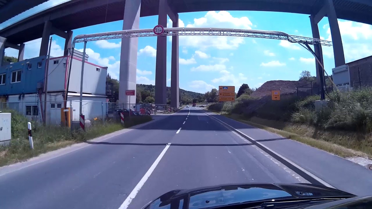 Driving from Heidingsfeld to Giebelstadt