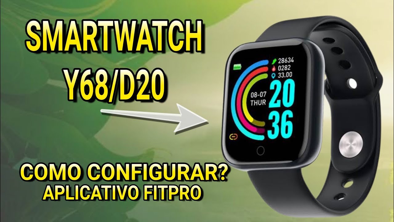 Relógio Smartband Preto - utiliza o aplicativo FitPro