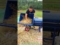 Efficient Mini Thresher Machine Processing Small Grain Crops Fast