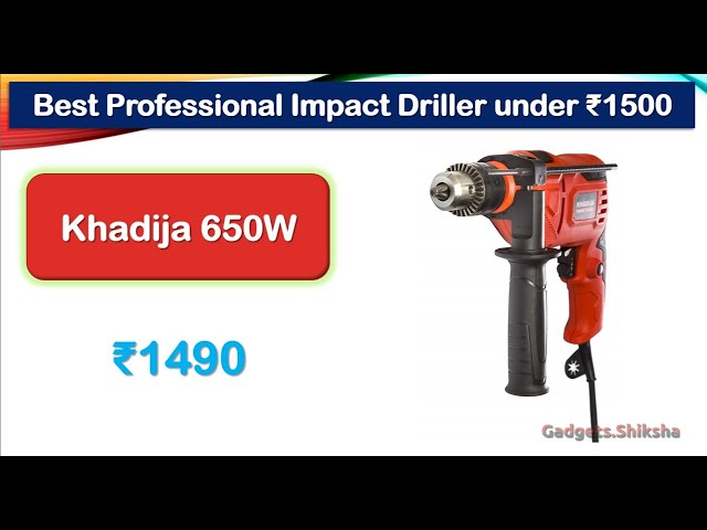 650W Drill Machine under 1500 Rupees 