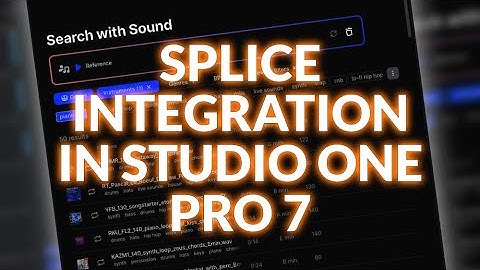 We Check Out Presonus Studio One Pro 7’s Splice Integration
