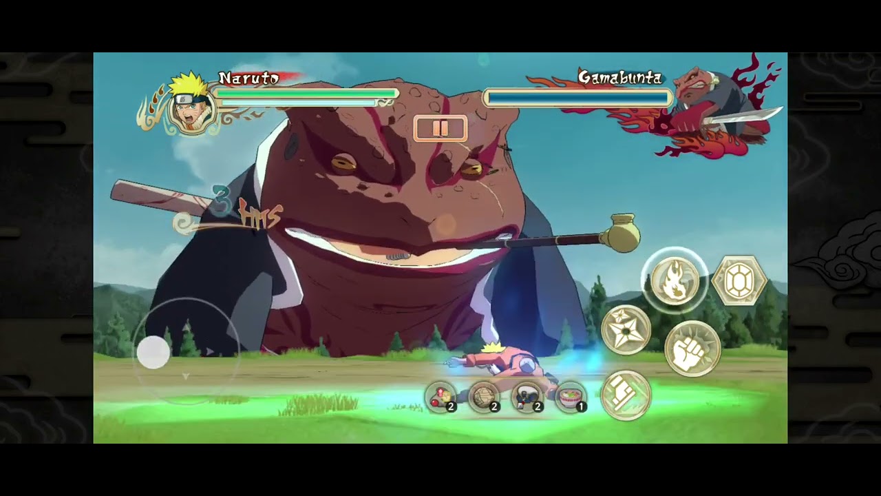 Naruto VS GAMABUNTA