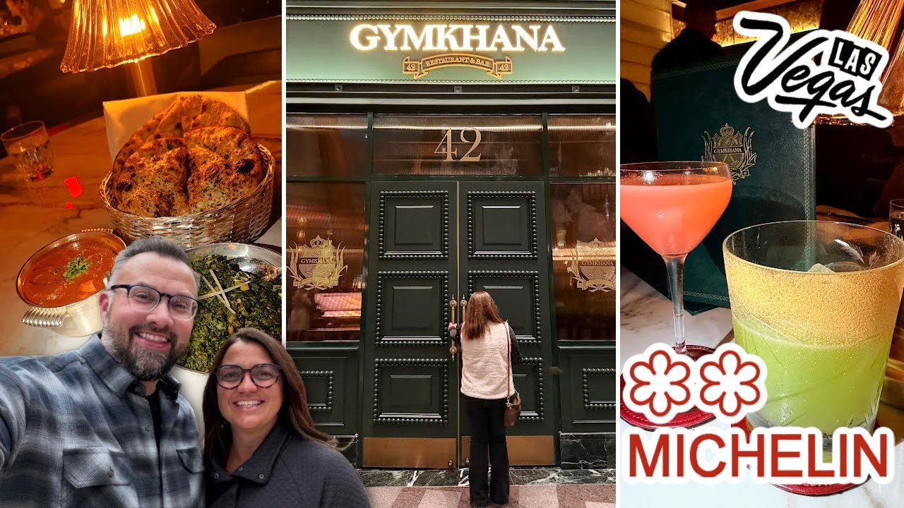 Brand New 2 Star Michelin Indian Restaurant in Las Vegas | Gymkhana at Aria