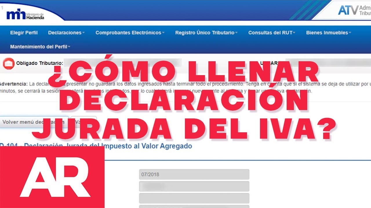 Cómo se hace una declaración jurada