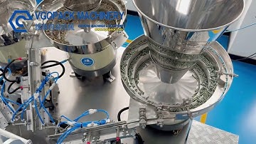 VGOPACK | Screws Packing Machine, Counting Packing Machine, 3 Bowls Vibration Feeder Packing Machine