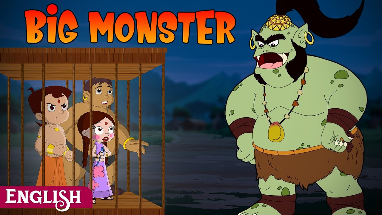 Chhota Bheem - Big Monster Trouble | Cartoon for Kids | Bedtime Stories in English