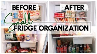 * NEW* MAJOR SMALL FRIDGE DEEP CLEAN AND ORGANIZATION