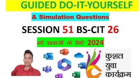 GUIDED DO-IT-YOURSELF SESSION 51 || BS-CIT SESSION 26 #kyp #doityourself #bscit #youtube