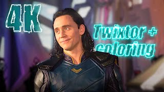 Loki in Thor Ragnarök 4K Twixtor Scenepack with Coloring for edits MEGA