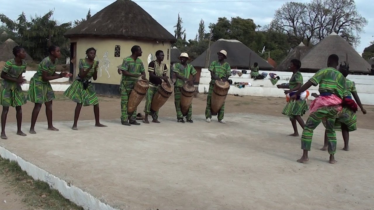 Lozi dance in Kabwata cultural village Lusaka