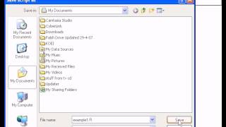Write multiple lines of code and save it