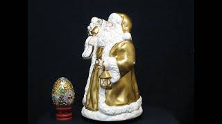 Xmas Santa Claus And Gifts Music Box Series