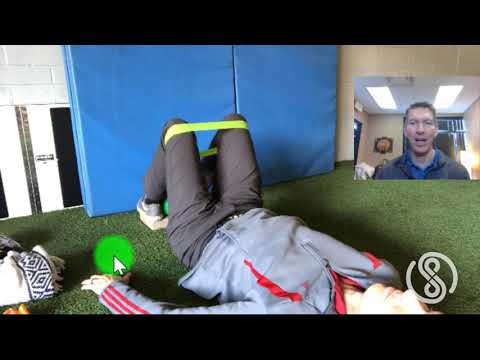 Hip - Supine Hooklying - GluteMax w Hip Shift