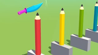 Slice it all🔪🔪🍊🍊 🎃Gameplay : All Levels Android, iOS Mobile Satisfying Sound Game NEW Level screenshot 4