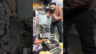 😱 Chapati Roti Making Machine 🔥 | 1 Hour Me 500+ Roti | હવે Fast Production! #shorts